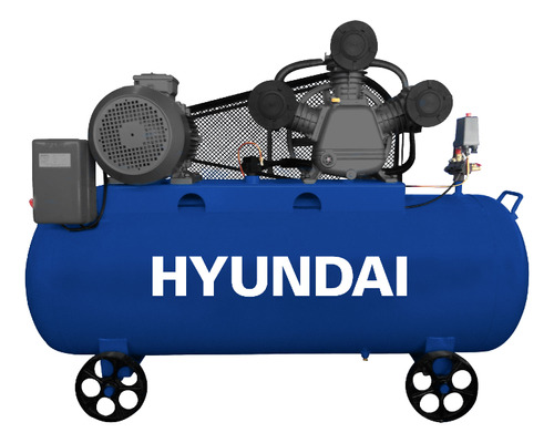 Compresor De Aire Hyundai 300 Litros 3hp Trífasico Hyc300