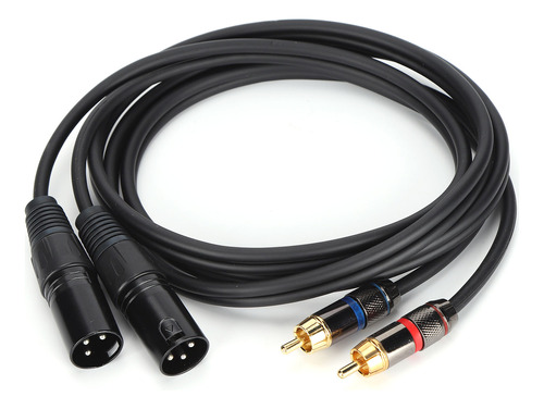 Cable De Instrumento Jorindo Para Micrófono Dual Xlr A Adapt