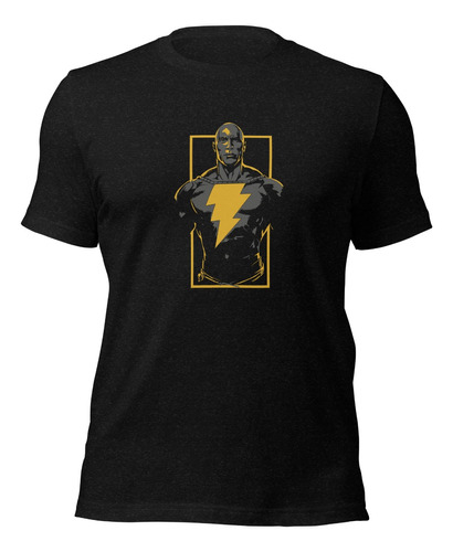 Playera La Roca Black Adam Heroe De Dc. Flash Batman Superma