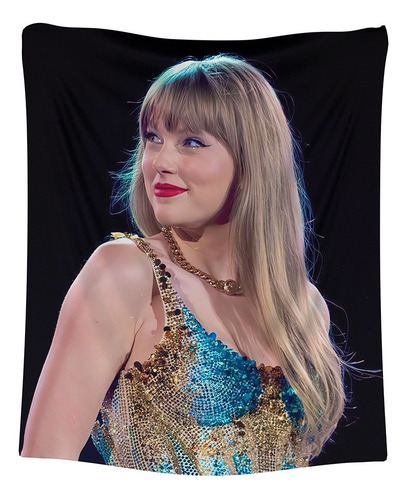 Frazada Taylor Swift Cobija Taylor Manta Polar 150 X 200 Amarillo