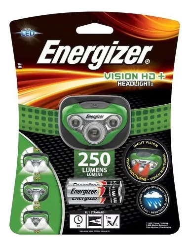 Linterna Manos Libres Energizer 250 Lumens
