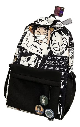 Mochila One Piece Bolsas De Portátiles De Gran Capacidad