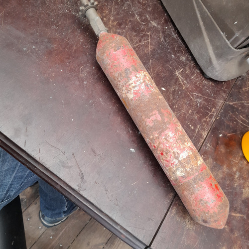 Imagem 2 de 9 de Extintor Calibrador De Pneu Carro Antigo No Estado