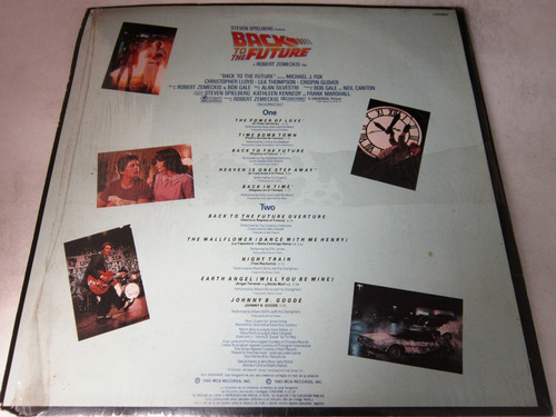 Back To The Future Soundtrack Lp