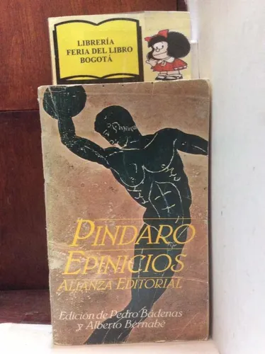 Pindaro - Epinicios - Lírica Griega - Alianza - 1987 (Usado)