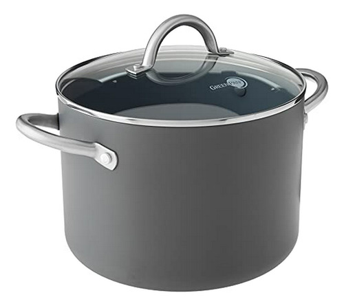 Olla De Cerámica Antiadherente Greenpan Lima 8qt Sin Pfas