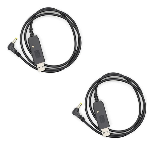 (2pcs) Uv5r Usb Cable Cargador Uv5r Usb Cable De Carga ...