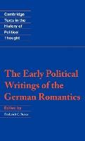 Libro The Early Political Writings Of The German Romantic...