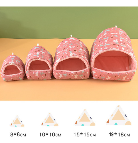 New Bonita Cama For Animales De Invierno: Conejo, Ardilla,