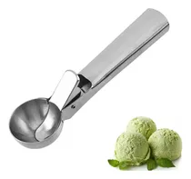 Comprar Cucharas Saca Bolas De Helados Cuchara Servir Nieve Acero