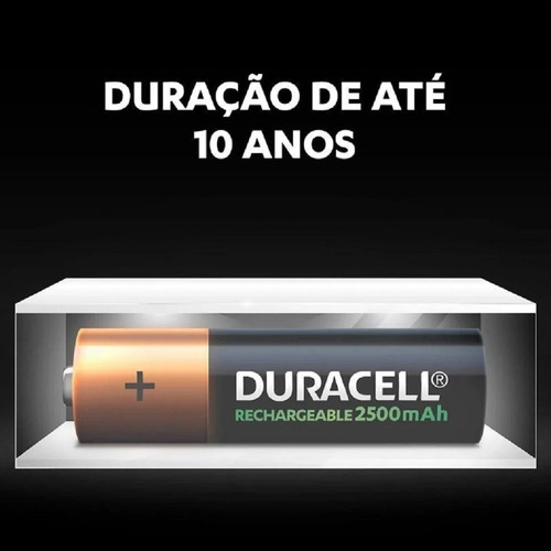 Imagem 3 de 6 de Carregador Philips Com 4 Pilhas Duracell Aa 2500 + 4 Aaa 900