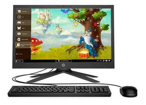 Imagen 1 de 6 de Aio All In One Hp Celeron J4025 4gb Ram 1tb Hdd 20,7