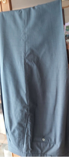 Pantalón Caballero Vestir Gris Osc. Talla 48 Nuevo Ray.cuad.