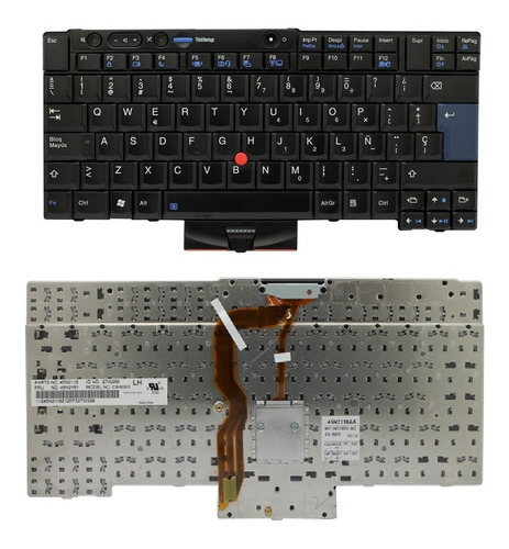 Teclado  Lenovo Thinkpad T400s T410 T420 T510 T520 W510 W520