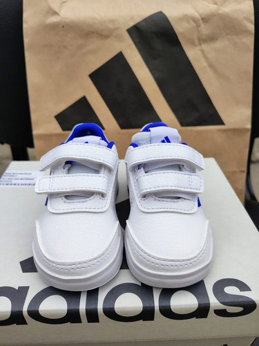 Zapatillas Adidas Tensaur Para Niños - Comodidad Y Estilo (Usado)