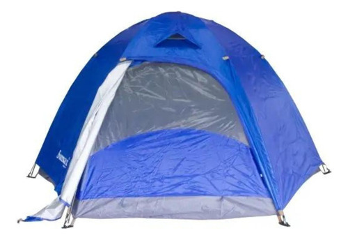 Barraca Camping 4 Lugares Azul 240x240x135cm Sumax