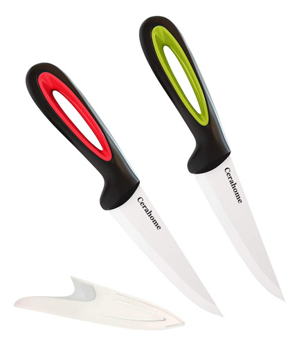 Cerahome Cuchillo De Ceramica Super Afilado De 4 Pulgadas, C