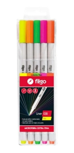 Microfibra Filgo Liner 038 X 5 Fluo