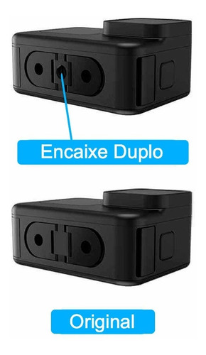 Imagem 4 de 8 de Suporte Haste Para Montagem Gopro Hero 9 Black Com Rosca 1/4