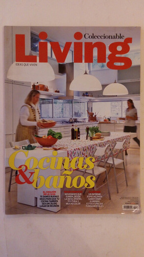 Coleccionable Living. No. 35. Cocinas Y Baños. 