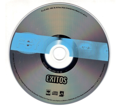 Fey Exitos Disco Cd Nuevo 16 Canciones