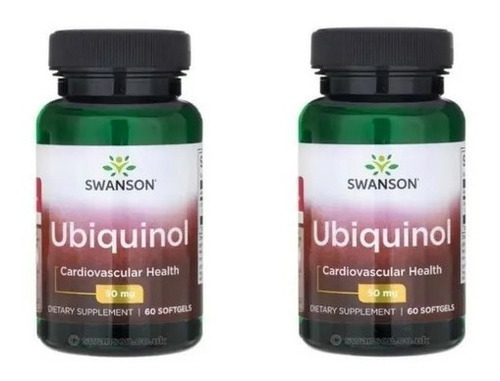 Ubiquinol 50ml 50softgel Pack 2x Swanson Usa Envio Gratis