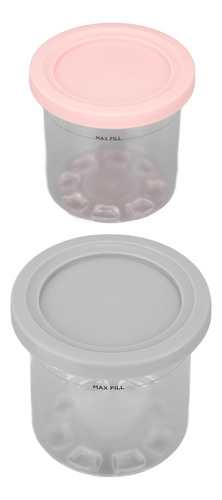 Taza De Pintas De Helado, 2 Unidades, 600 Ml, Tarro De Almac