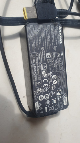 Cargador Adpatador Lenovo Original 20v 2.25a Punta Cuadrada 