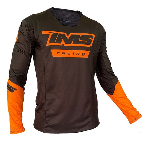 Camisa Ims Sprint Slim Laranja/preta Cross Trilha Novo