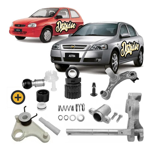 Kit Eje Selectora Corsa Agile Fun Vectra Astra Zaf Completo