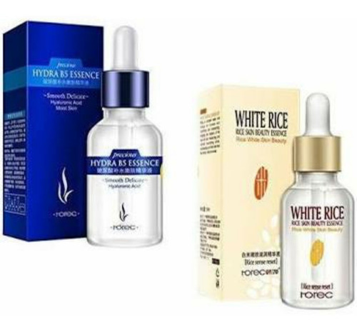 Kit 2 Serum B5 Rorec Acudo Hialuronico + Serum Arroz Facial