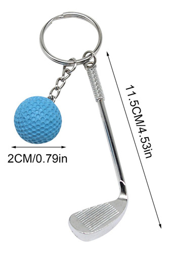 Llaveros De Golf Para Hombre Colgante De Llavero Con Abalori
