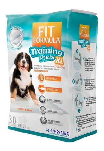 Sabanilla Fit Formula Entrenamiento 90x60cm 30u - Pack 60un