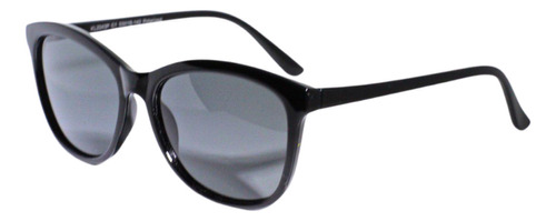 Óculos De Sol Reis De Acetato Polarizado Proteção Uv400 Cor Preto Cor da armação Preto Cor da lente Preto