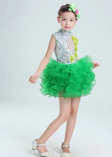 Vestido De Niña Bet Swan, Disfraz De Baile Para Niña