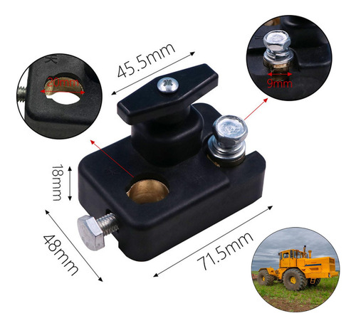 Interruptor De Apagado De Batería De Automóvil De 12 V,