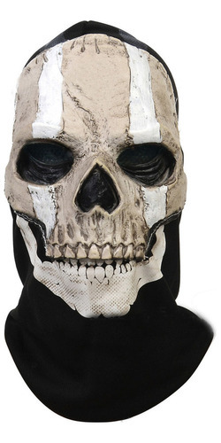 Máscara Caveira Fantasma Cosplay Call Of Duty Headgear Latex Cor 2