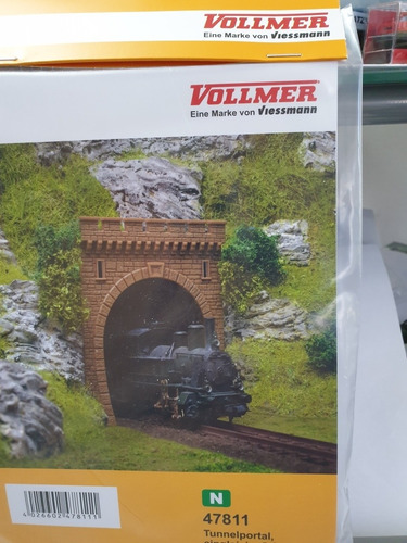 Imagen 2 de 3 de Portal Tunel Escala N Vollmer 47811