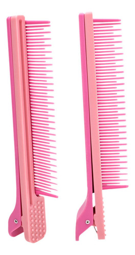 2 X 2 Uds Auxiliar De Peluquería Peine Tinte Para El