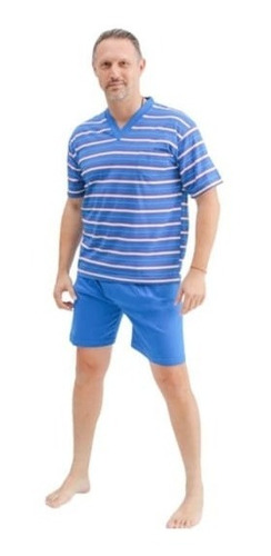 Pijama Hombre Verano Ms Talle Especial 502mse