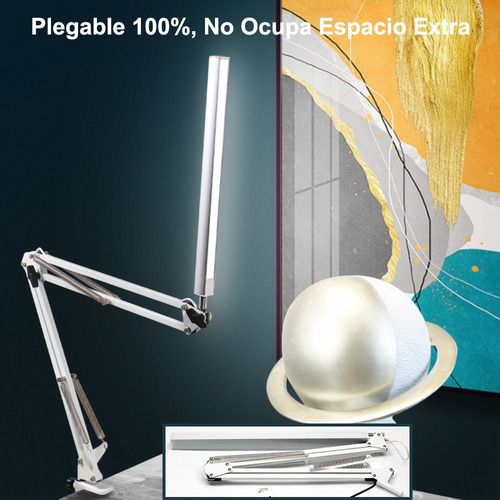 Lámpara De Escritorio Led Lámpara De Mesa Con Brazo