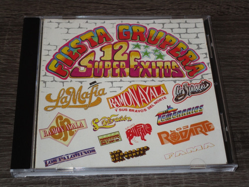 Fiesta Grupera, 12 Super Éxitos, Sony 1993 Varios Artistas