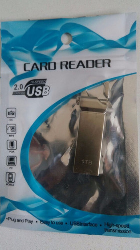 Pen Drive 1tb Cor Metal Forte Porta 2.0 Com Frete Grátis