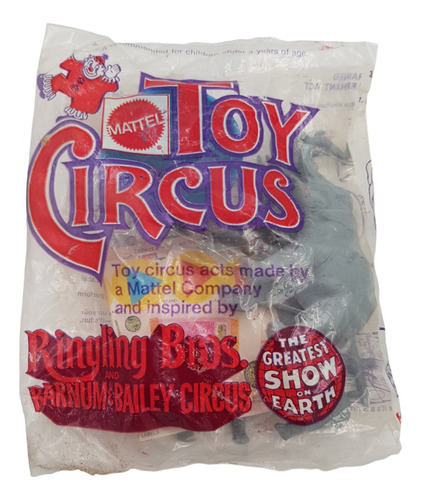 Juguete Toy Circus Ringling Bros Acto De Elefante Entrenado