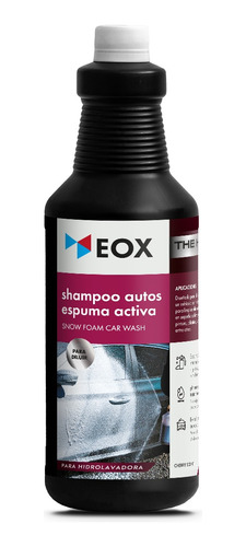 Shampoo Automotriz Espuma Activa Snow Foam White Eox 950 Ml