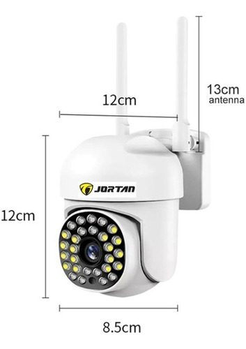 Camara De Vigilancia Ip Wifi De 8 Led Marca Jortan