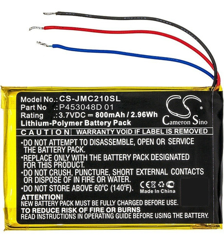 Bateria P453048d Jbl Clip 3.7v 800mah 