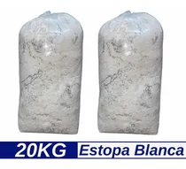 Comprar Estopa Limpieza Industrial - 20 Kg Blanca Limpieza Color Blanco