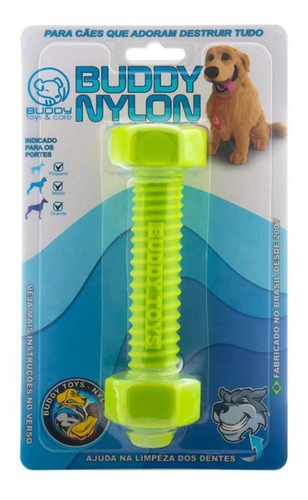 Brinquedo Para Cães Adultos Parafuso Nylon Buddy Toys