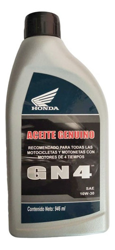 Aceite Honda Gn4 Motoneta Moto Honda Navi Dio Xr150 4 Tiempo